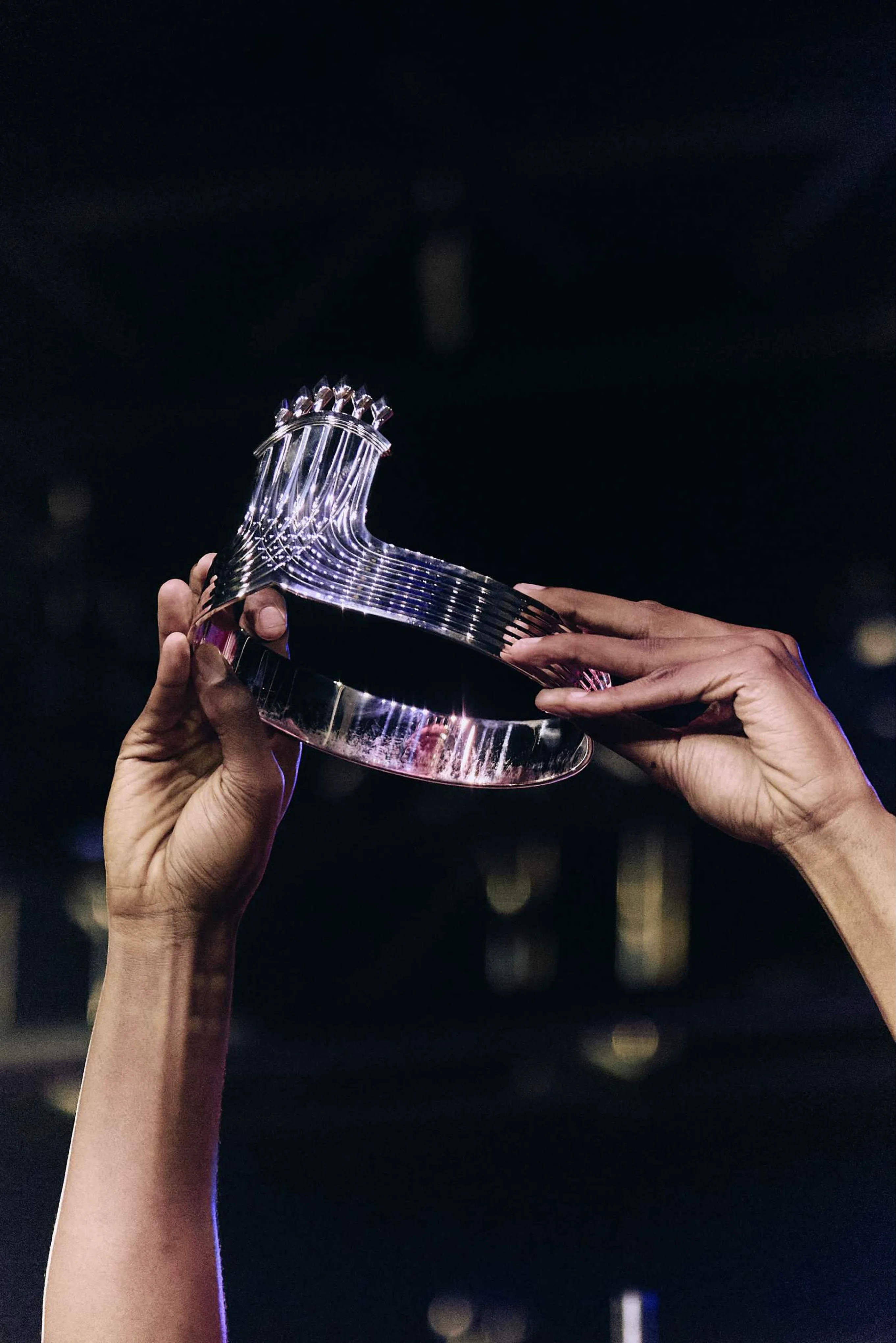The Tiffany Crown trophy